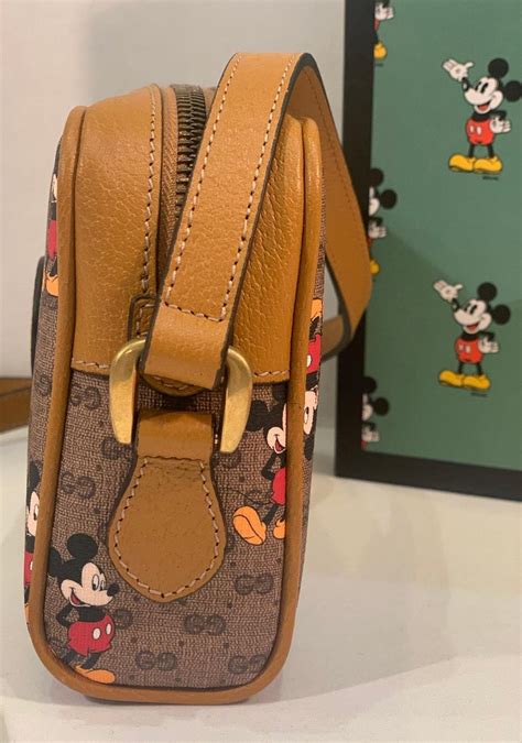 gucci mickey mouse bag original|gucci mickey mouse crossbody bags.